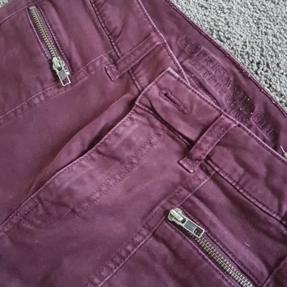 Burgundy jeans - Picture 3 of 5